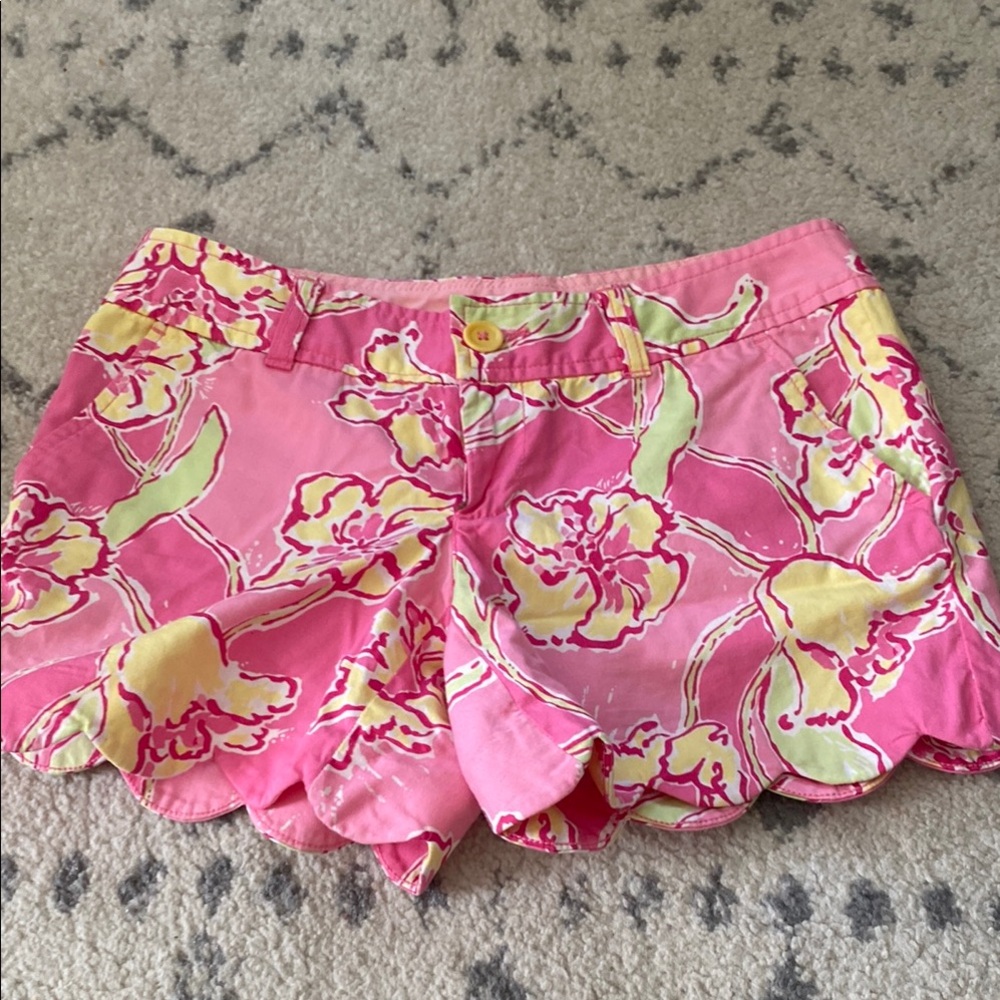 Lilly Pulitzer Buttercup pink shorts